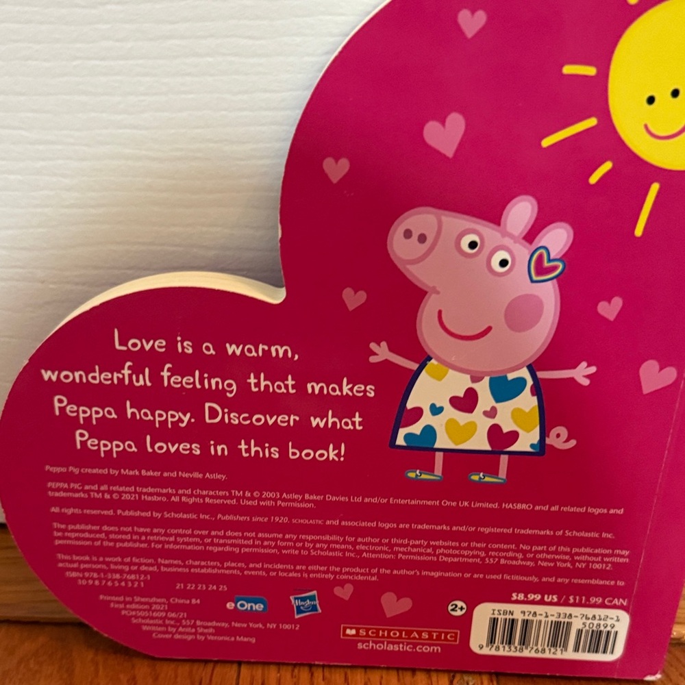 Peppa Pig Plush Talking Toy in Red Dress with Story Books - Picture 9 of 11